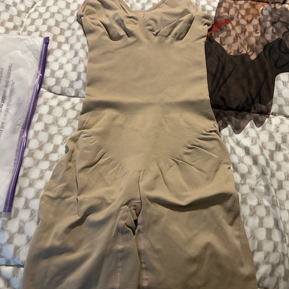 Seamless Tan Shapewear Bodysuit